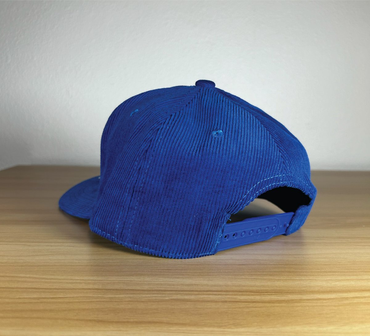 LA Cherry Blossom - Blue Corduroy