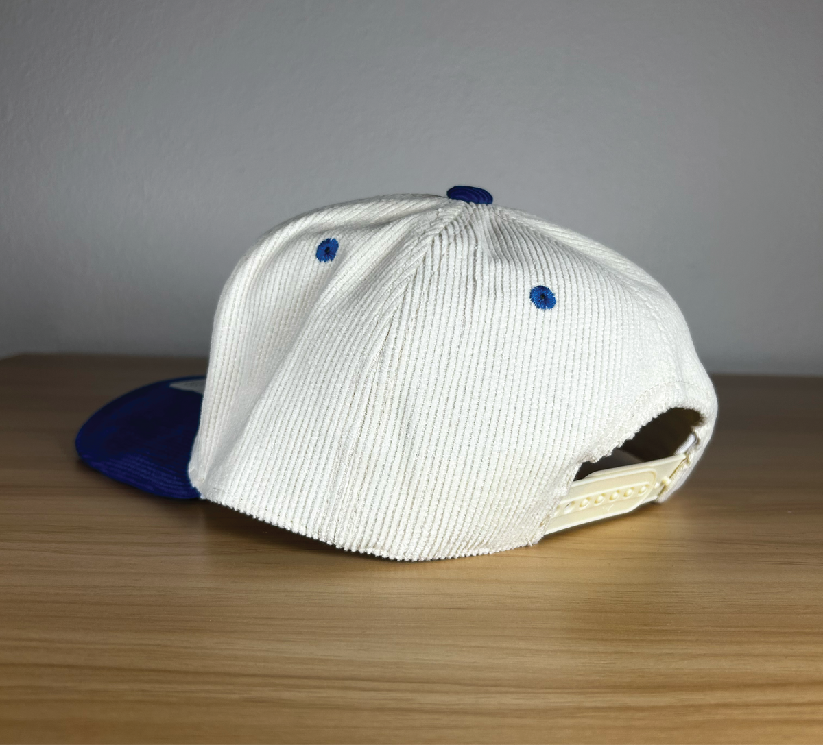 LA Cherry Blossom - 2 Tone Blue Corduroy